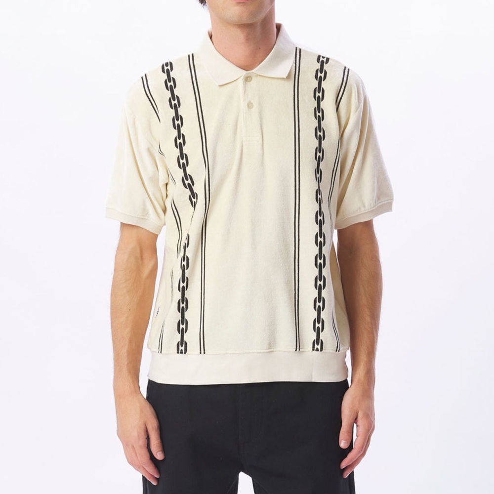 Obey Pensa Velour Polo Short Sleeve
